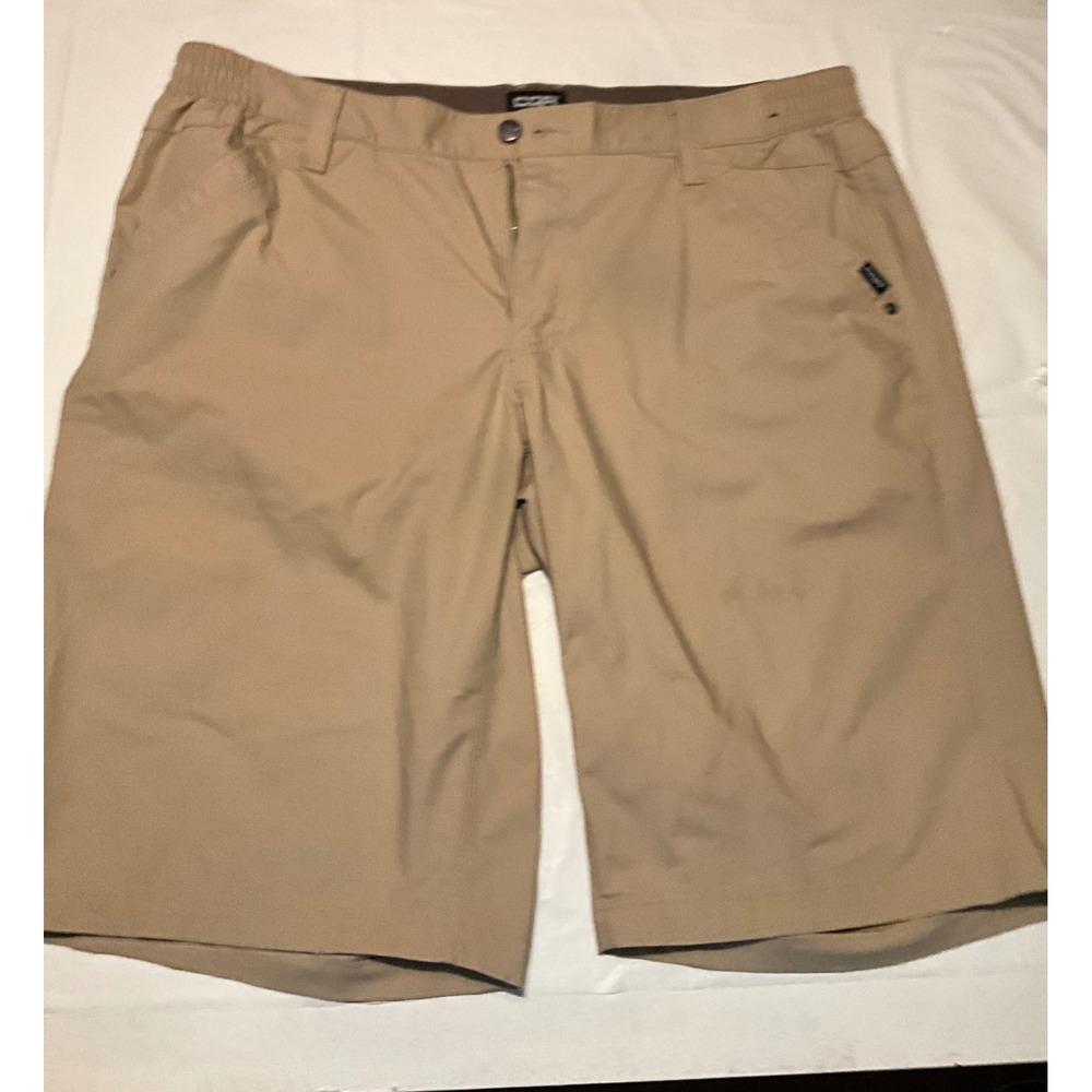 Mens CQR Performance Shorts 38W 12L Khaki Ripstop Hiking Lightweight